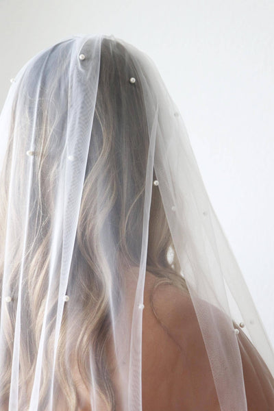 Scattered Pearl Veil – Hairspa & Co