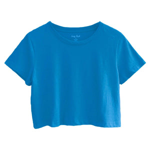 Premium Crop Tees (Blues)
