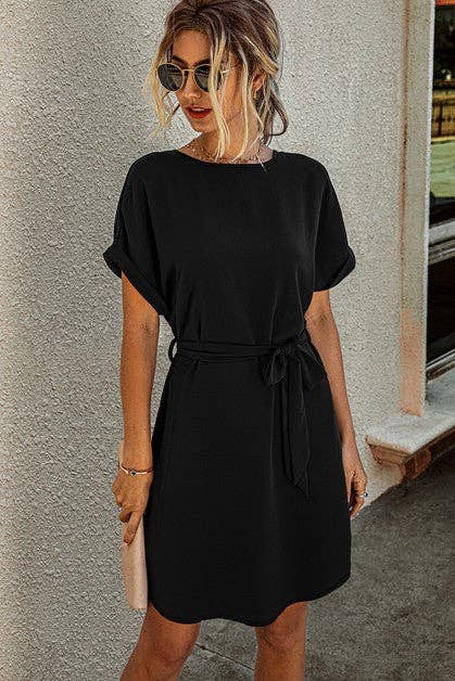 Tie Waist Dress