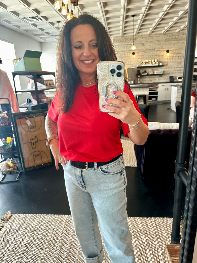 SHORT SLEEVE TOP
