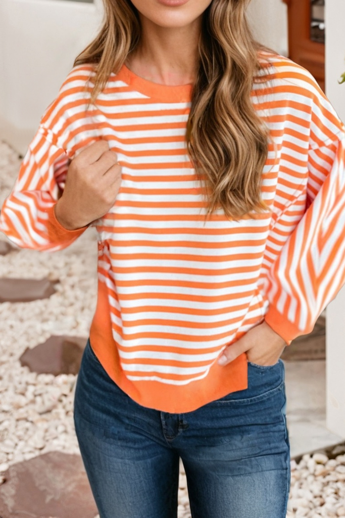 LDC Striped Long Sleeve Top