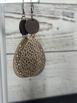 Circle Drop Earring